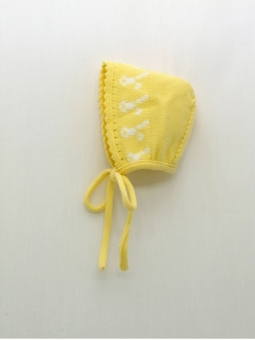 Capota de punto con ondas y greca