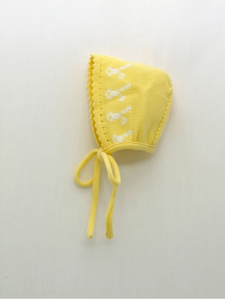 Capota de punto con ondas y greca