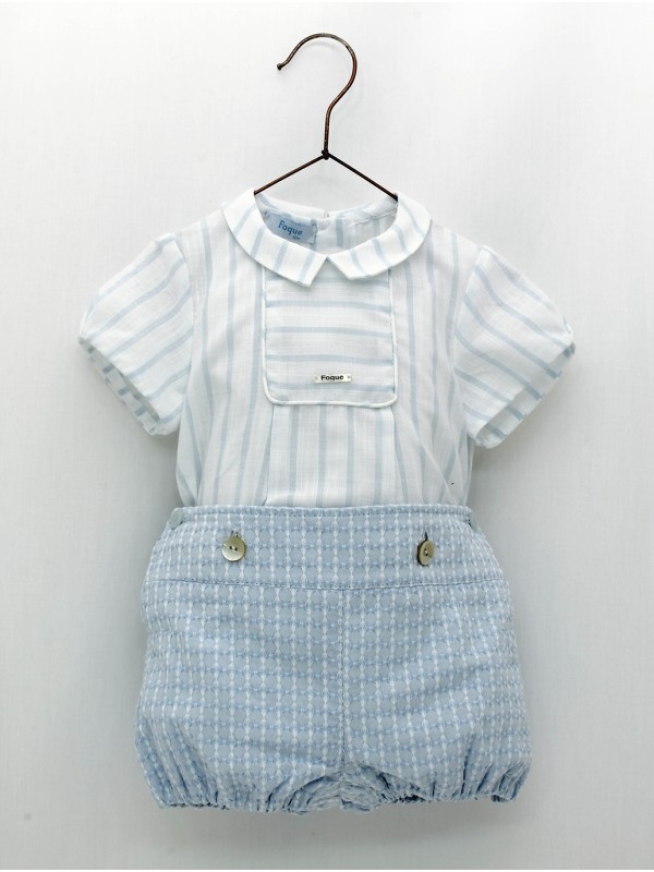 Camisa rayas y pantalón gomas