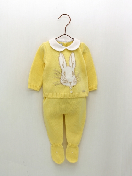 First days baby boy set in yellow