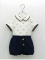 Camisa lino veleros y pantalón corto