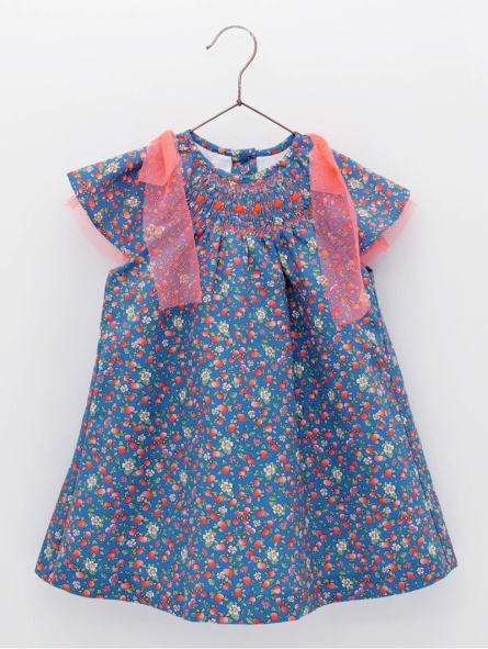 Vestido estampado manzanitas