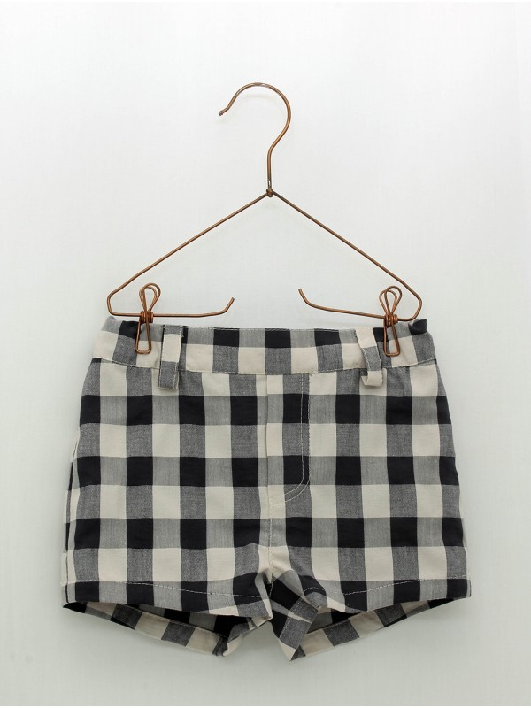 Pantalón corto cuadros vichy