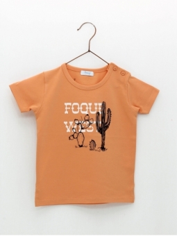 T-shirt bebÃ© com estampado Foque West