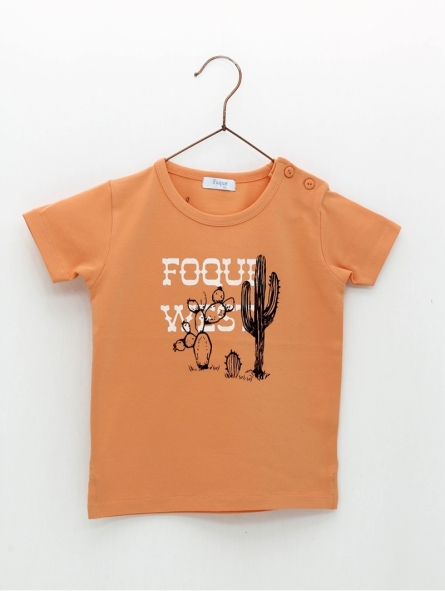 T-shirt bebÃ© com estampado Foque West