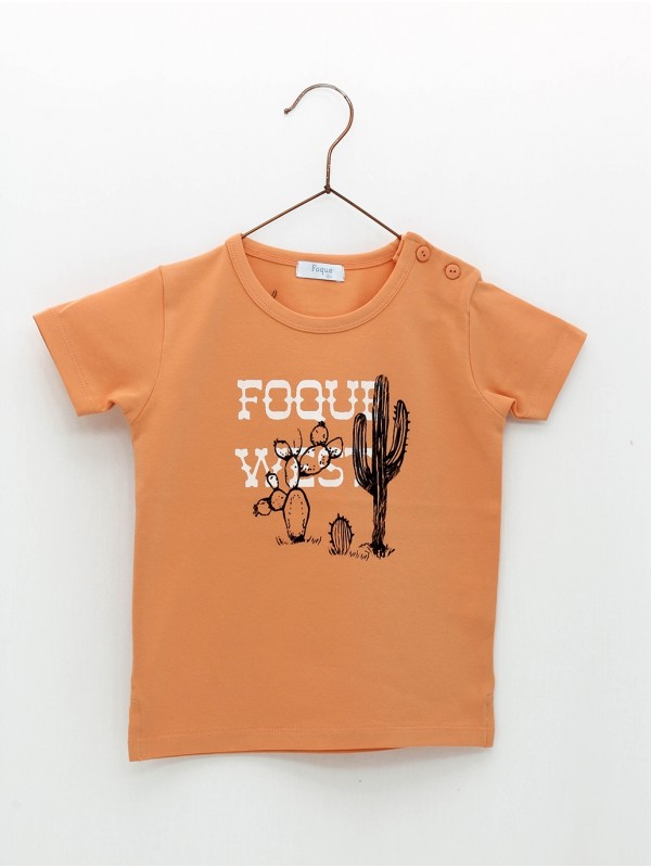 Camiseta bebé con estampado Foque West