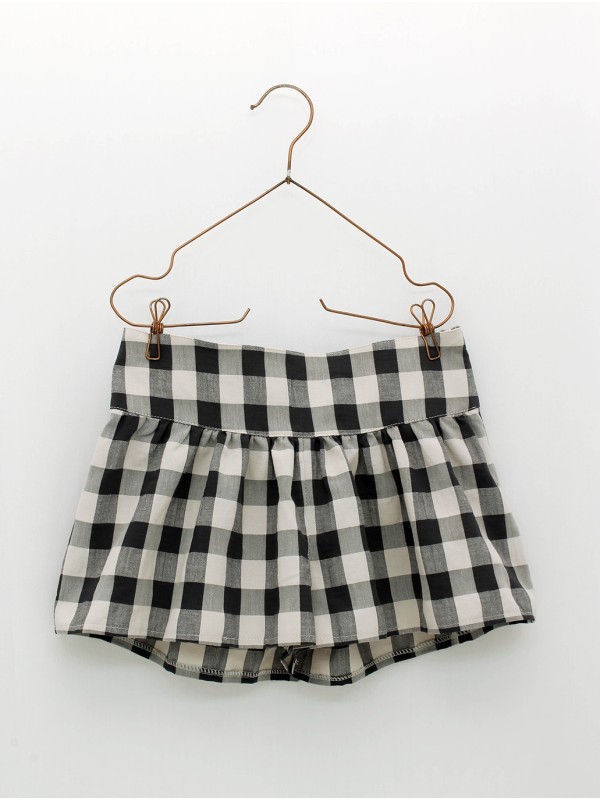 Falda pantalón cuadro vichy