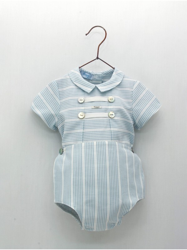Conjunto camisa y braguita  multirayas