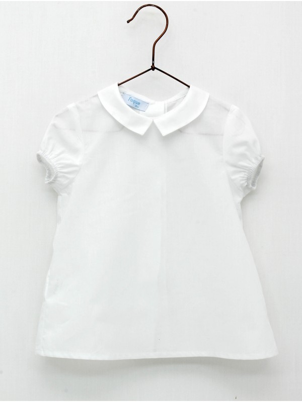Camisa batista cuello camisero
