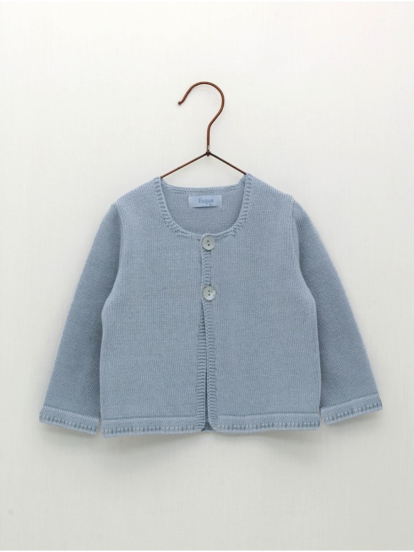 Chaqueta punto bebé niño cierre botones