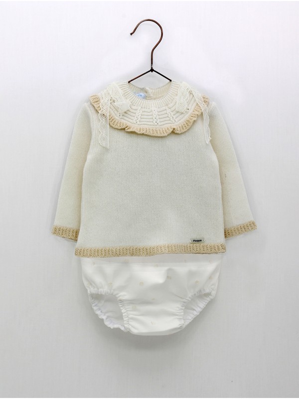 Conjunto bautizo unisex