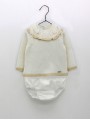 Conjunto bautizo unisex