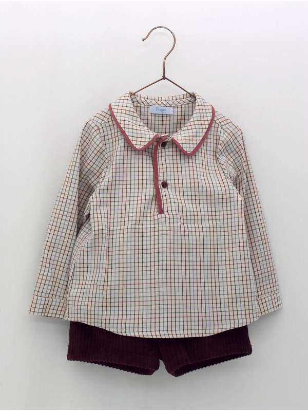 Conjunto dos piezas camisa y pantalón