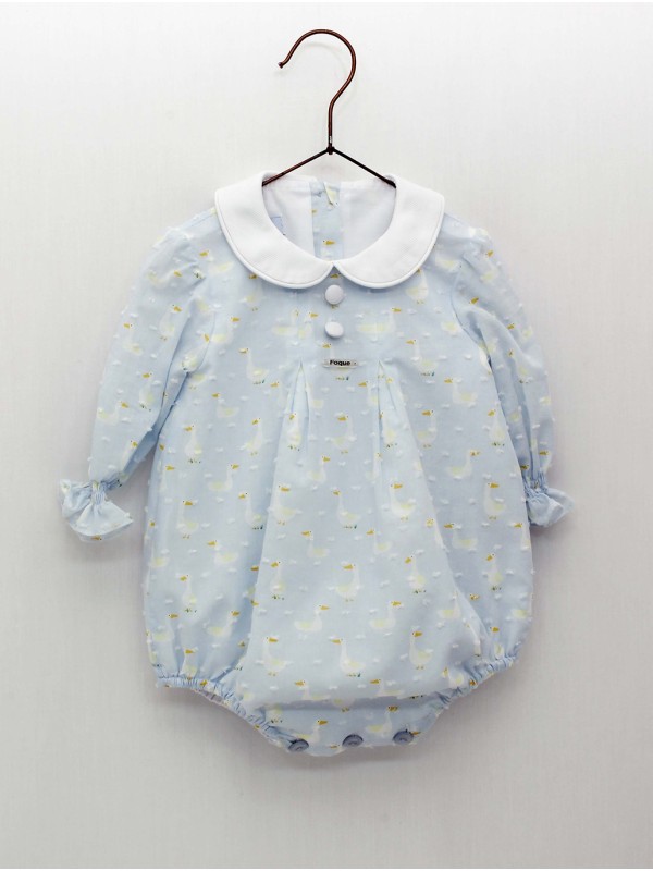 Pelele unisex con estampado de patos