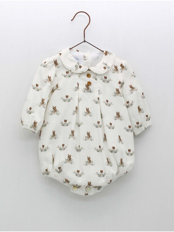 Pelele estampado osos
