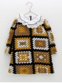 Vestido patchwork 