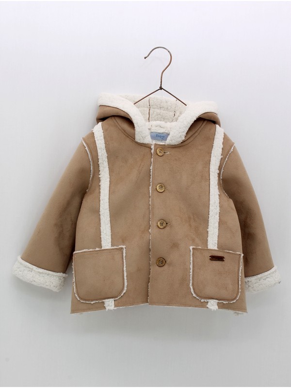 Trenca doble faz con capucha