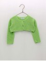 Bolero garter stitch jacket