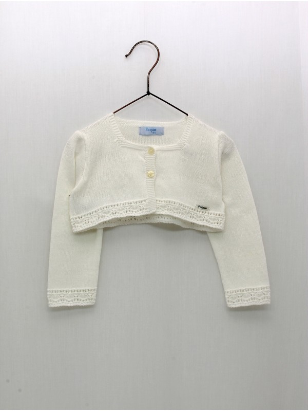 Chaqueta escote cuadrado