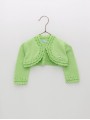 Wave knit jacket