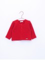 Garter stitch jacket