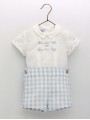 Camisa e calça curta vichy