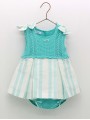 Conjunto Vestido y braguita esmeralda Conjunto Vestido y braguita esmeralda