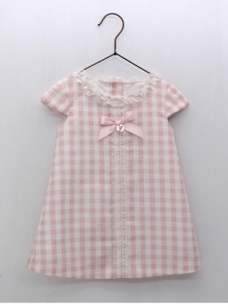 Vestido quadro vichy