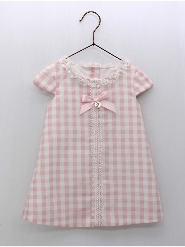 Vestido quadro vichy