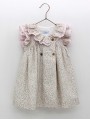 Vestido liberty con volantes