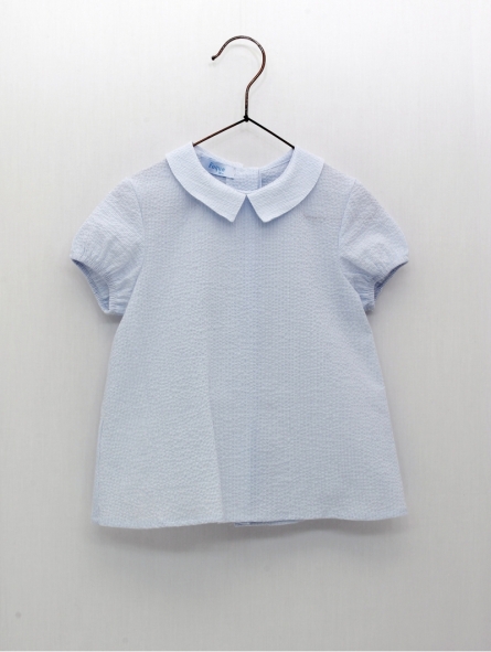 Light blue batiste shirt Light blue batiste shirt