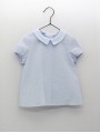 Camisa batista celeste