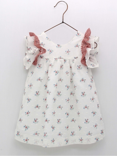 Flower Print Plumeti Dress Flower Print Plumeti Dress