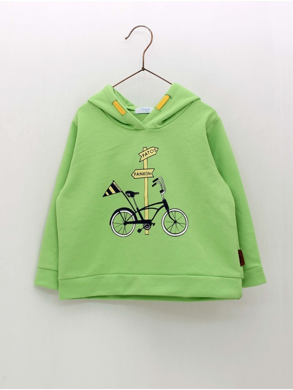 Sudadera dibujo bici