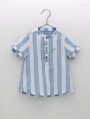 Camisa manga corta rayas