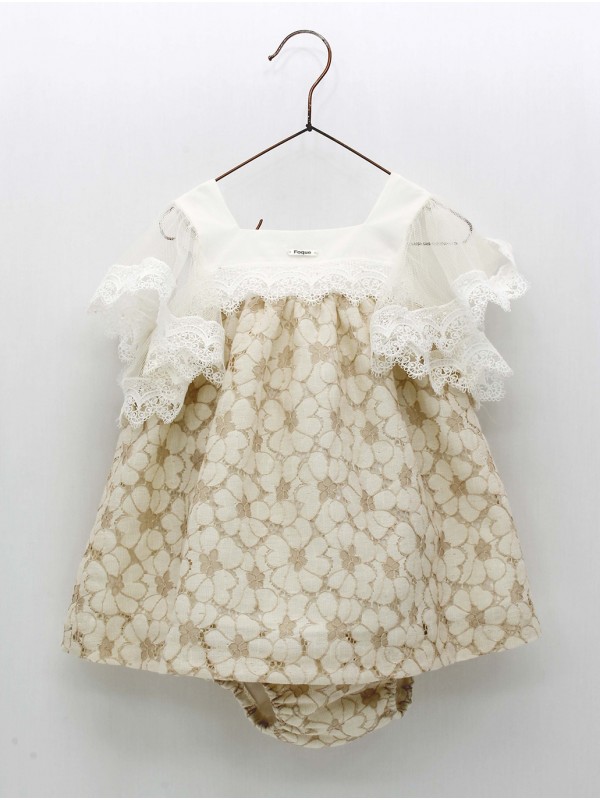 Baby Jesus Ceremony with lace