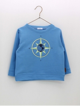 Sudadera niño rosa de los vientos