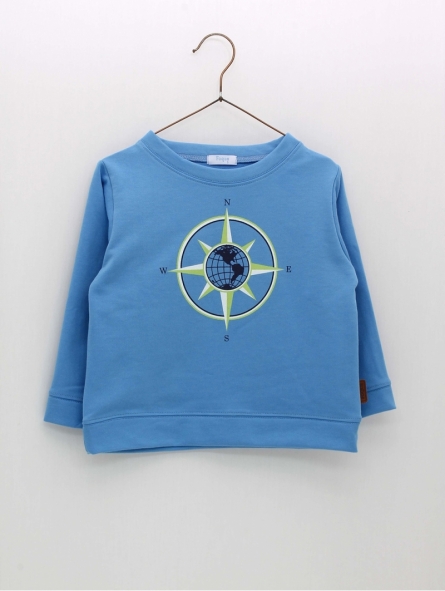 Sudadera niño rosa de los vientos