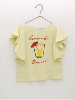 T-shirt manga volante