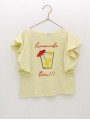 Camiseta manga volante