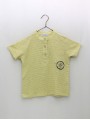 Camiseta rayas cuello mao