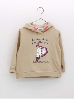 Vespa drawing sweatshirt
