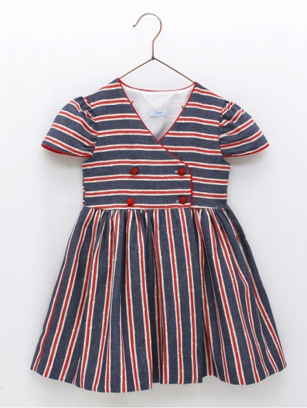 V-neck sailor dress V-neck sailor dress