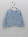 Long garter stitch jacket