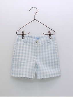 Checked shorts