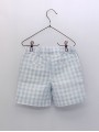Calça curta quadros