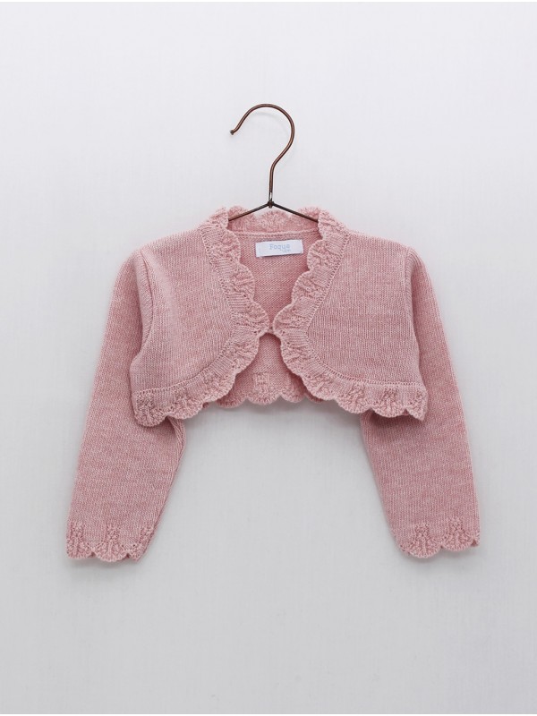Chaqueta corta con ondas