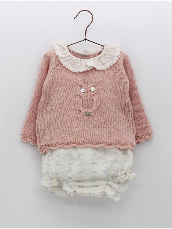 Conjunto niña Búho