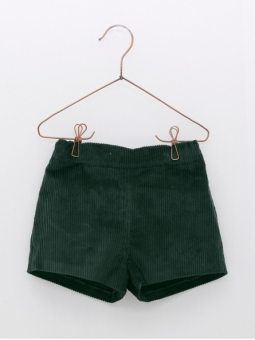Pantalón corto de pana