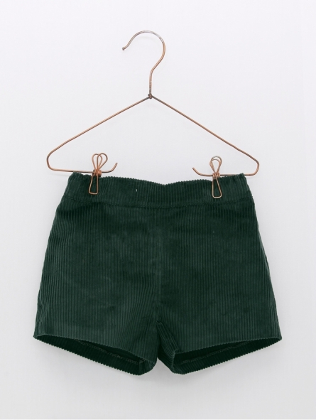 Pantalón corto de pana
